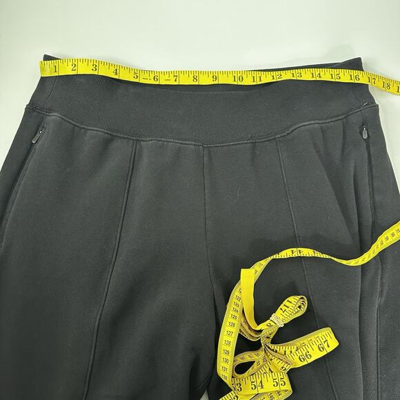 Athleta Pants Womens Large Black Retro Plush Straight Pull On Casual Retroplush - Picture 9 of 13